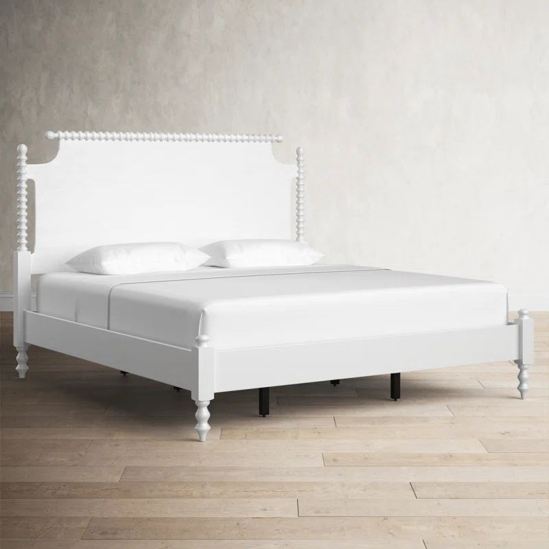 Solid Wood Designer Bed For Bedroom - Furnishiaa -  -